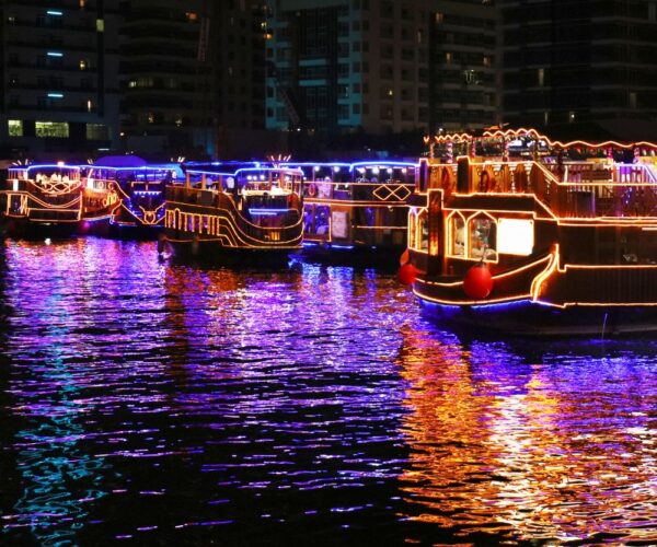Dhow Cruise Dinner Marina Lower Deck With Transfers