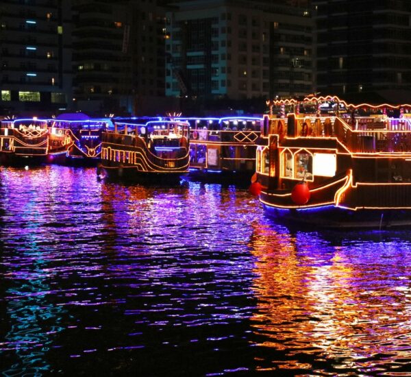 Dhow Cruise Dinner Marina Lower Deck With Transfers